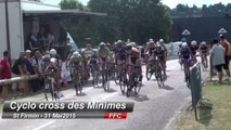 Championnat de bourgogne Minimes Cyclo cross St Firmin 31/05/2015