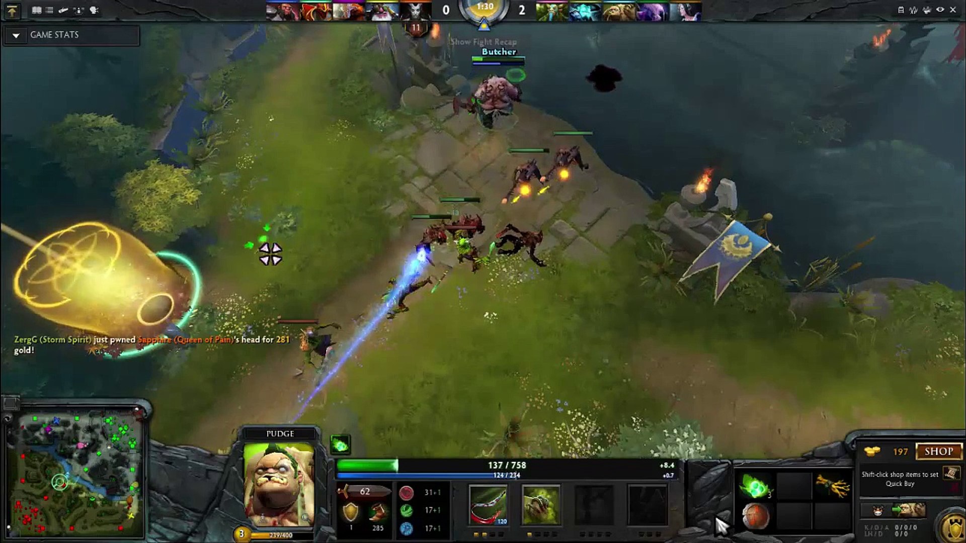 Pro Pudge Highlights 24 Butchertv Dota 2
