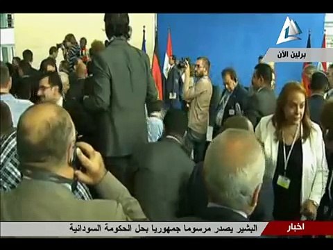 جملة تحيا مصر تهز المؤتمر الصحفي بين ميركل والسيسي
