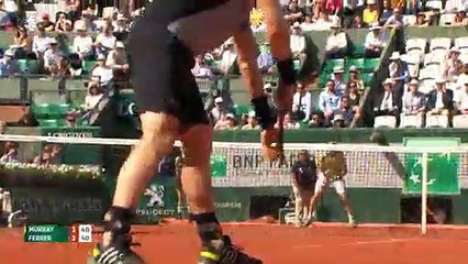 Fransa Açık: Murray - Ferrer (ÖZET)
