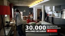 Anuncio Spot Banco Santander: Créditos - Queremos ser tu banco