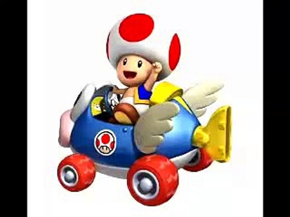 Toad Voices of Mario Kart Wii