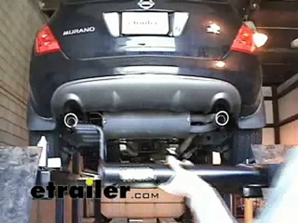 Trailer Hitch Installation - 2005 Nissan Murano - etrailer.com