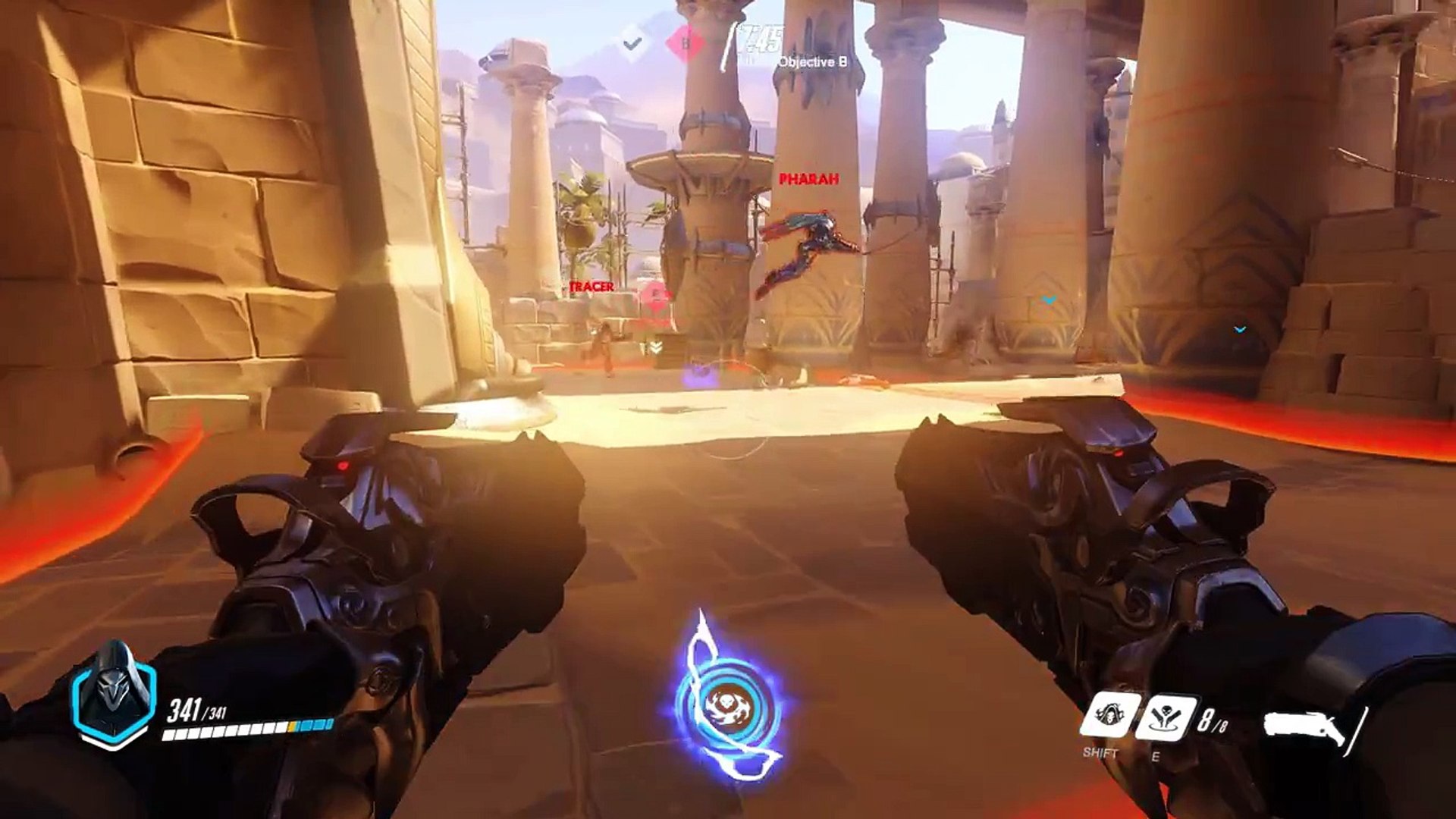 Overwatch - Video di gameplay con Reaper