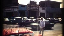 Kreuzfahrt Cruise 1975 - Super 8: Fahrt zum Tahrir-Platz, Kairo. Trip to Tahrir Square, Cairo.