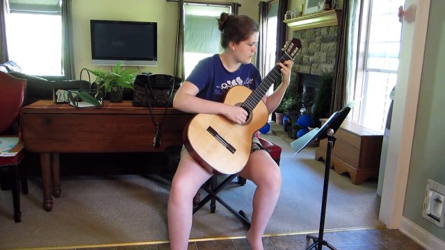 Josie Plays Classical Guitar