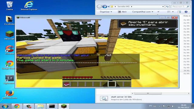 Como criar um servidor de Hunger Games. [ BUKKIT ]