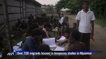 Myanmar disembarks boatload of 700 migrants in Rakhine state