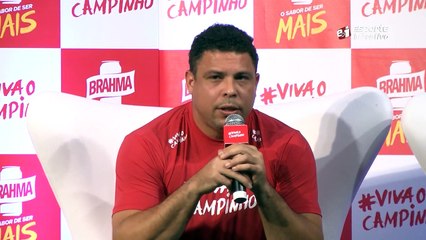 Ronaldo disse que é a favor de ligas independentes do Brasil