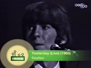 The Beatles - Yesterday (Live 1965)