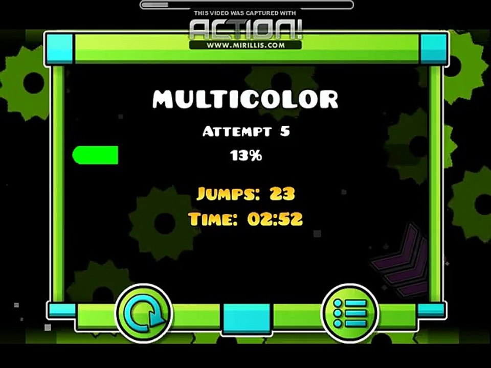 GEOMETRY DASH-MULTICOLOR BY KEVSCHAVE