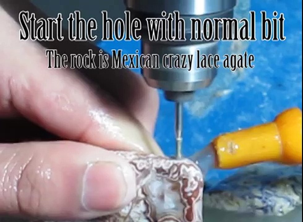 Drilling Gemstones and Semi Precious Stones