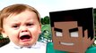 EVIL HEROBRINE TROLLS ANGRY SQUEAKER ON MINECRAFT! - (Minecraft trolling)