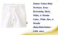 Zutano Unisex Baby Newborn Terry Drawstring Short