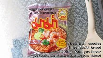 Instant noodles spicy salad (yum mama) ยำมาม่า