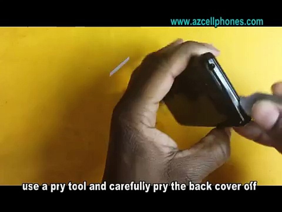 Droid Ultra Mini Repair - Back Cover Removal