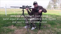 Improve Airgun Accuracy while Hunting out of a Blind