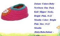 Zutano Unisex Baby Newborn One Pack Knit Slipper Socks
