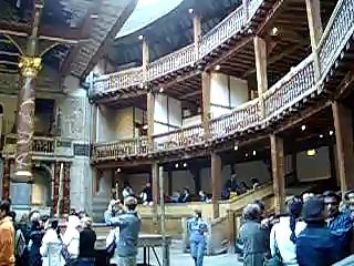 Inside The Globe Theater