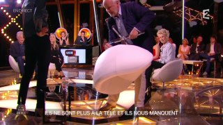 Jérôme Bonaldi présente le siège en cuir de l'émission !