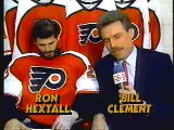 Philadelphia Flyers Ron Hextall NHL Playoff GOAL Interview