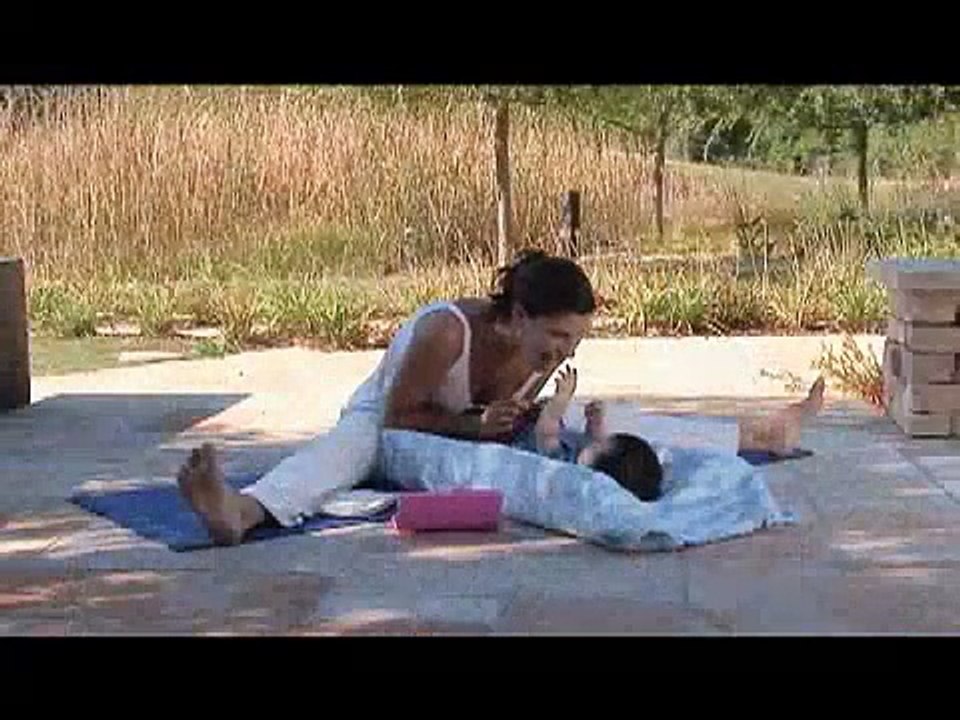 Changing Diapers Segment from Yoga with Your Baby DVD
