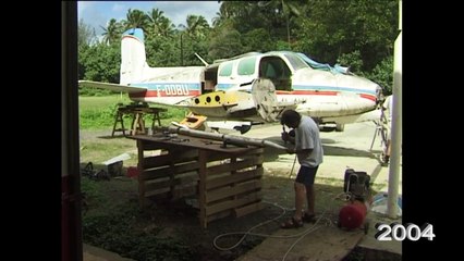 Jacques Brel Avion restauration