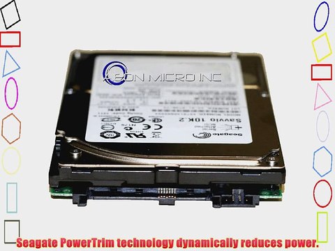 Seagate Savvio 10K.3 146 GB 10000RPM SAS 6-Gb/S 16MB Cache 2.5-Inch Internal Bare Drive ST9146803SS