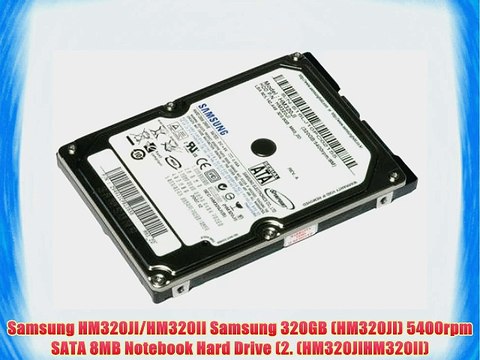 Samsung HM320JI/HM320II Samsung 320GB (HM320JI) 5400rpm SATA 8MB Notebook Hard Drive (2. (HM320JIHM320II)