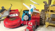 Pixar Cars and Thomas and Friends Crash Compilation Planes Trains and Cars Lightning McQueen Thomas and Screaming Banshee