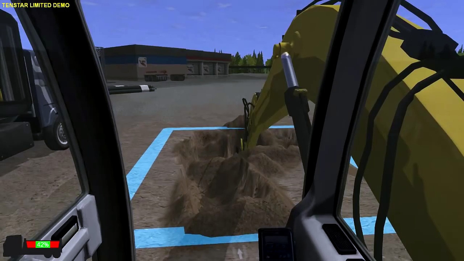 tenstar excavator demo part 2