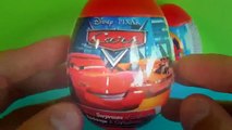MARVEL Spider Man egg surprise Disney PIXAR Cars surprise egg SEGA SONIC egg surprise!