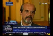 Mauricio Mulder ve presión de Ollanta Humala en salida de fiscal de Caso Nadine