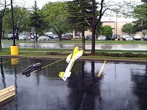 Traxxas Slash 4x4 Destroys Rc Plane ''Carnage''