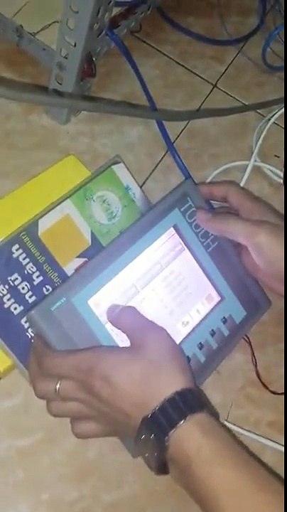 Hệ thống pha trộn sơn tự động dùng PLC S7-1200
