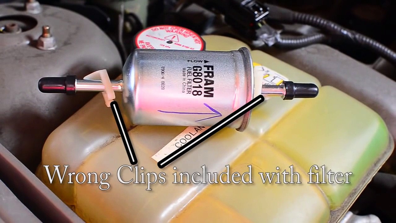 Changing Fuel Filter on 2004 Ford Focus ZTW