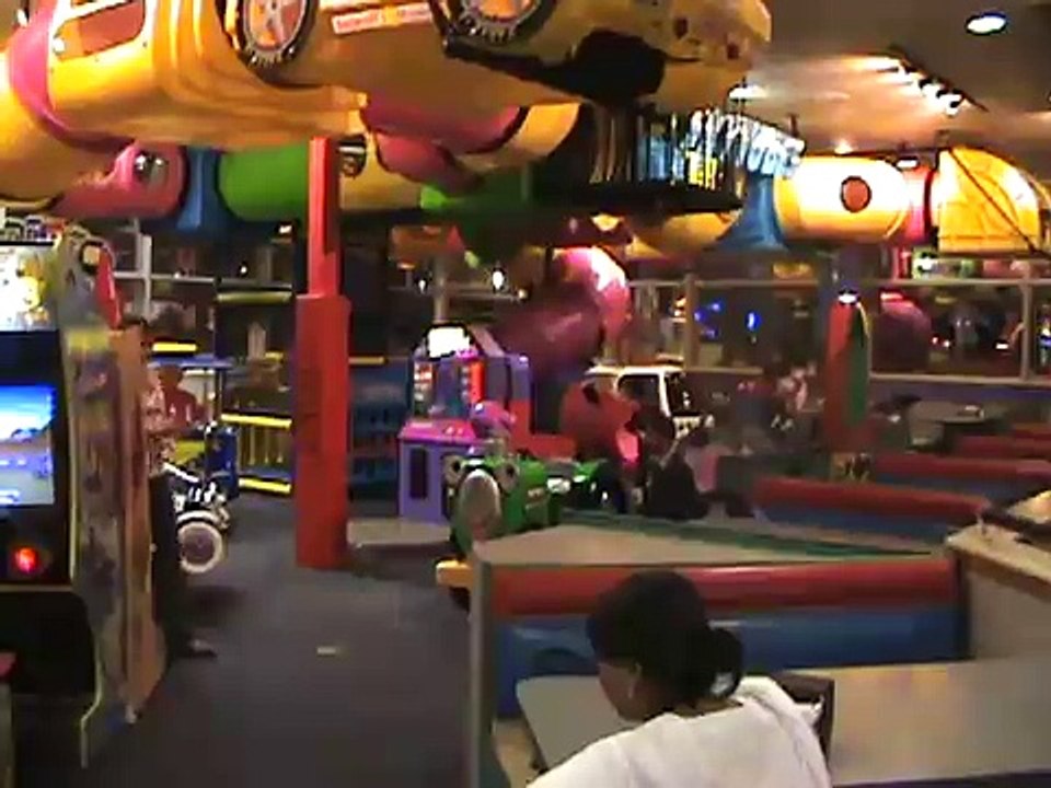 Chaitra at Chuck-e-cheese