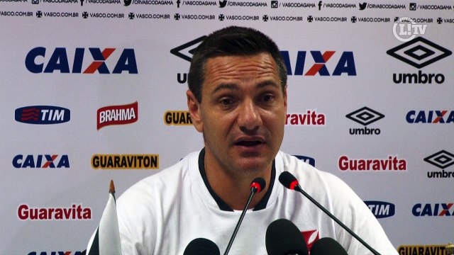Pressionado? Doriva garante que se sente tranquilo no comando do vasco
