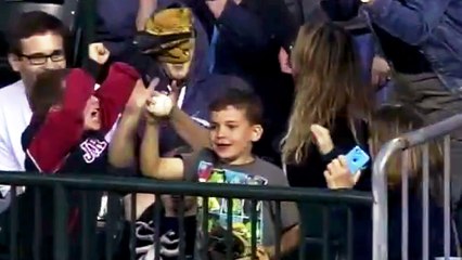 Kid Catches Grand Slam Ball, Cries After Realizing It's Other Team