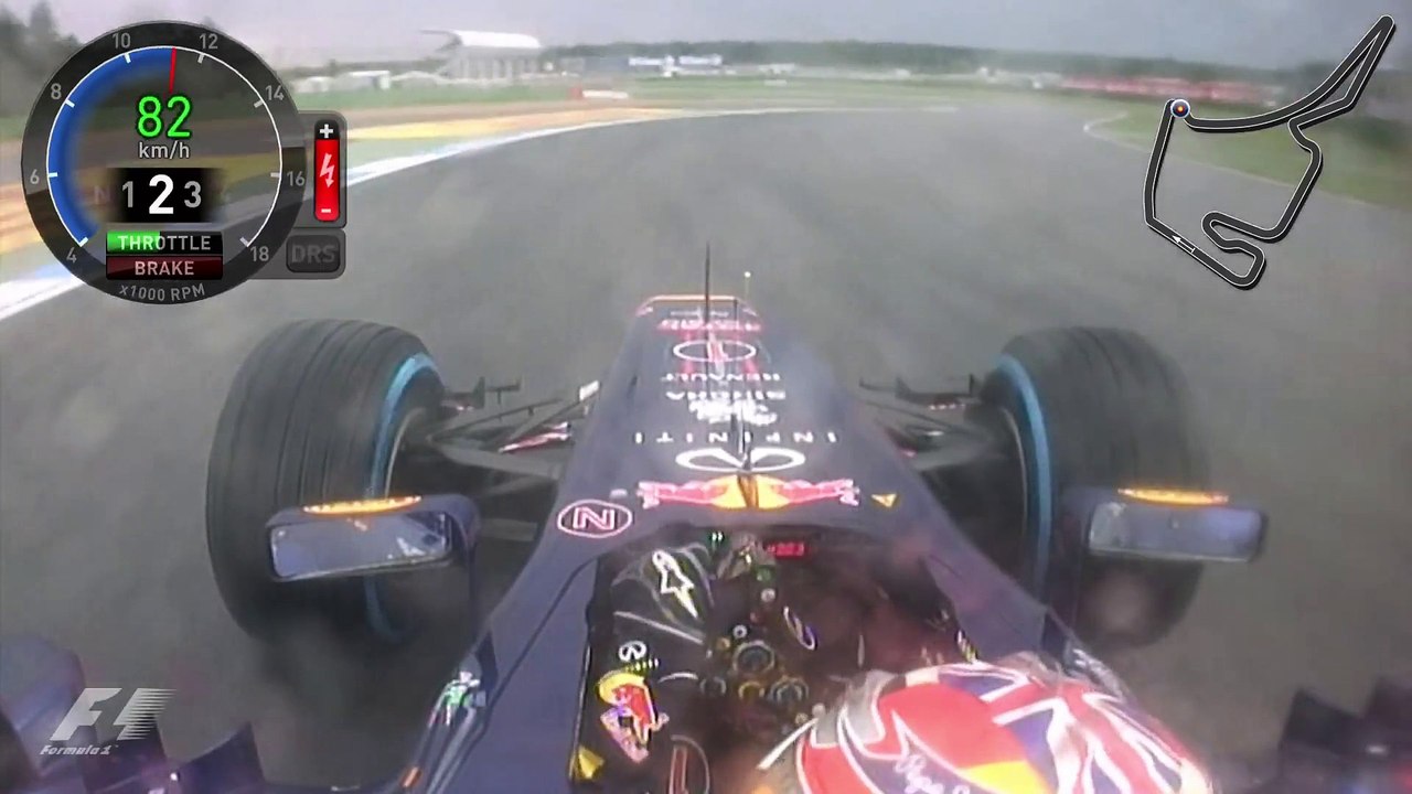 F1 Nurburgring 2012 Sebastian Vettel Red Bull Renault RB8