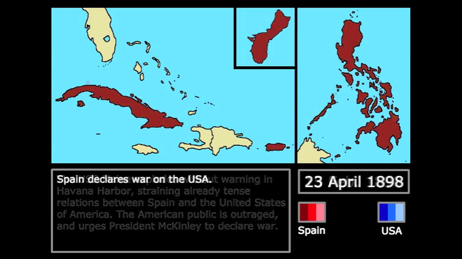 ⁣[Wars] The Spanish-American War: Every Day