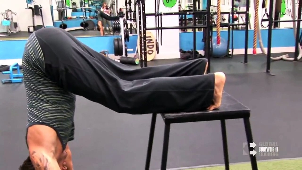 90 Degree Pike Push-Up Tutorial