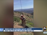 Arizona hiker rescued after three days without food or water