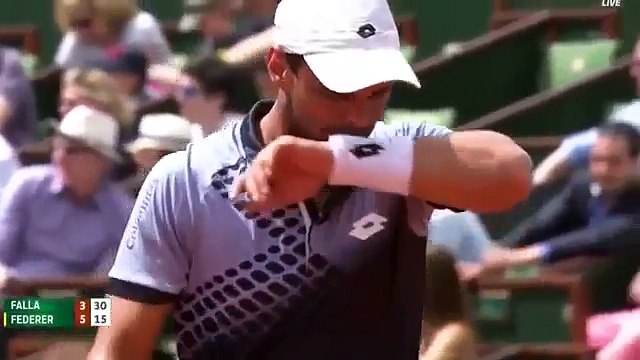 Roger Federer vs Alejandro Falla | Roland Garros 2015