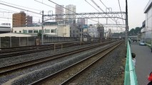 【HD】運行開始！EF510-509(カシ釜)牽引カシオペア　西日暮里駅付近通過