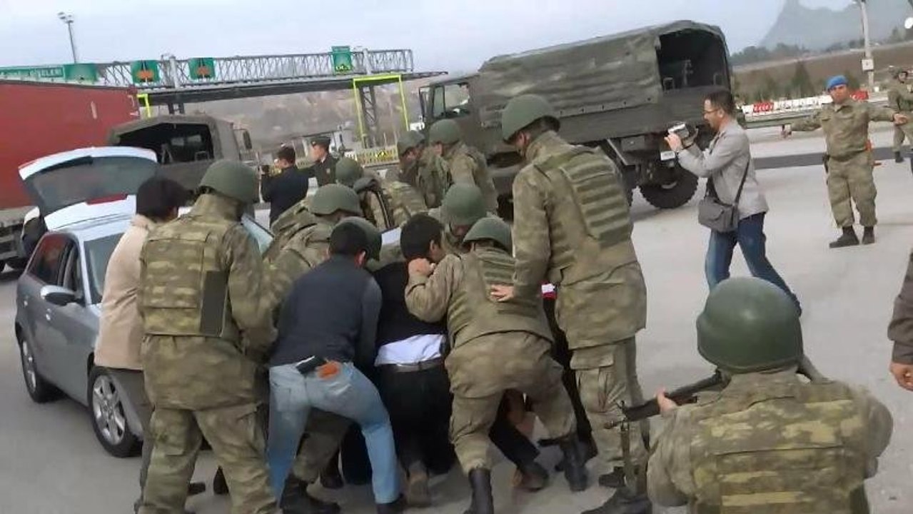 İşte MİT TIR'larına baskın anı