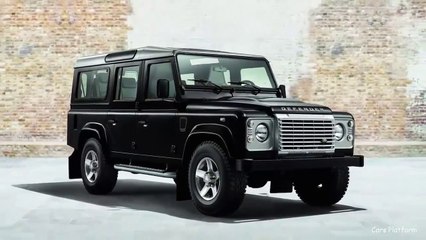 Land Rover Defender 2015 Black & Silver Pack