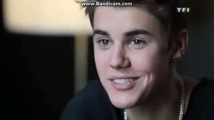 Justin Bieber parle en francais