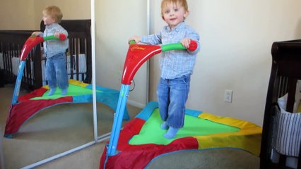 Diggin indoor trampoline