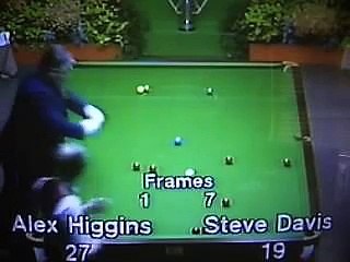 Alex Higgins Jumping Blue Flash